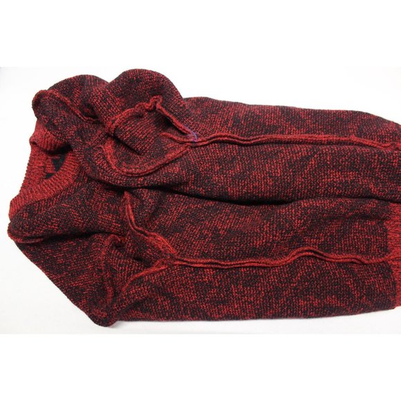 Woolrich men's retro‎ vintage abstract wool knit pullover sweater L - Picture 6 of 9